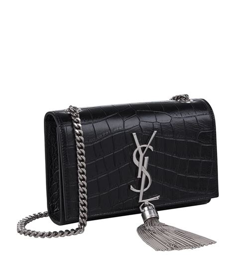 ysl kate bag croc|saint laurent kate crocodile bag.